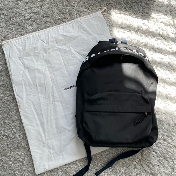Balenciaga wheel backpack